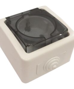 ΠΡΙΖΑ ΕΞΩΤΕΡΙΚΗ ΣΟΥΚΟ ΜΕ ΚΑΠΑΚΙ ΛΕΥΚΗ ΙΡ54 Eurolamp – 147-16220