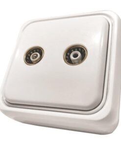 ΠΡΙΖΑ ΜΙΝΙ TV & FM ΤΕΡΜΑΤΙΚΗ ΛΕΥΚΗ IP20 EUROLAMP – 147-16242