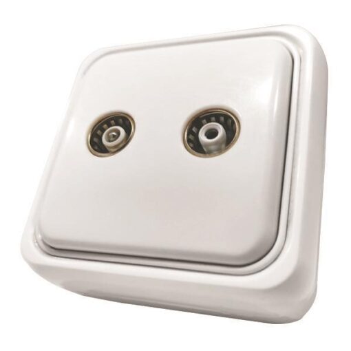 ΠΡΙΖΑ ΜΙΝΙ TV & FM ΤΕΡΜΑΤΙΚΗ ΛΕΥΚΗ IP20 EUROLAMP – 147-16242