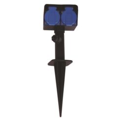 ΠΡΙΖΑ ΚΑΡΦΩΤΗ ΔΙΠΛΗ ΚΗΠΟΥ 16A EUROLAMP – 147-16900
