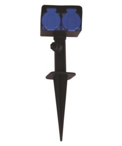 ΠΡΙΖΑ ΚΑΡΦΩΤΗ ΔΙΠΛΗ ΚΗΠΟΥ 16A EUROLAMP – 147-16900