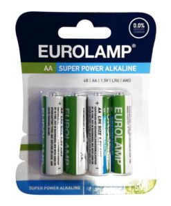 ΜΠΑΤΑΡΙΑ ΑΛΚΑΛΙΚΗ 1.5 V ΑΑ LR6 EUROLAMP – 147-24101