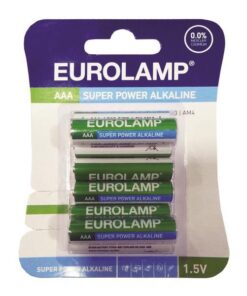 ΜΠΑΤΑΡΙΑ ΑΛΚΑΛΙΚΗ 1,5 V ΑΑΑ LR03 8ΤΜΧ EUROLAMP – 147-24150