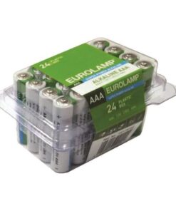 ΜΠΑΤΑΡΙΑ ΑΛΚΑΛΙΚΗ 24 ΤΕΜ 1,5 V ΑΑΑ LR03 EUROLAMP – 147-24162