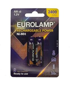 ΕΠΑΝΑΦΟΡΤΙΖΟΜΕΝΗ ΜΠΑΤΑΡΙΑ Ni-MH 1.2 V AA HR6 2400mAh 2ΤΜΧ 147-24210