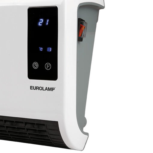 ΑΕΡΟΘΕΡΜΟ ΜΠΑΝΙΟΥ ΕΠΙΤΟΙΧΟ 2000W IP22 ΜΕ LED ΟΘΟΝΗ ΚΑΙ ΚΟΝΤΡΟΛ EUROLAMP – 147-29128