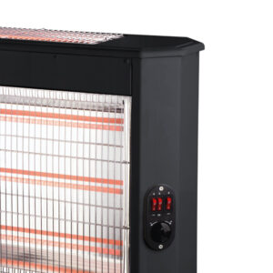 ΘΕΡΜΑΣΤΡΑ ΧΑΛΑΖΙΑ 2800W ΜΑΥΡΗ 2FACE  ΜΕ ΘΕΡΜΟΣΤΑΤΗ (705X210X460) EUROLAMP – 147-29185