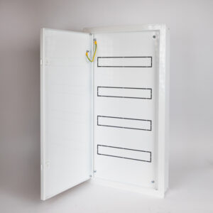 ΠΙΝΑΚΑΣ ΧΩΝΕΥΤΟΣ ΜΕΤΑΛΛΙΚΟΣ 4X16 ΘΕΣΕΩΝ IP30 EUROLAMP – 147-31123