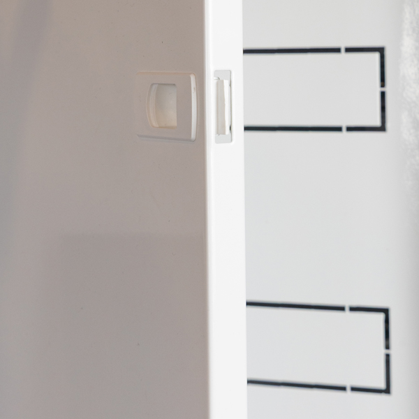 ΠΙΝΑΚΑΣ ΧΩΝΕΥΤΟΣ ΜΕΤΑΛΛΙΚΟΣ 4X16 ΘΕΣΕΩΝ IP30 EUROLAMP – 147-31123