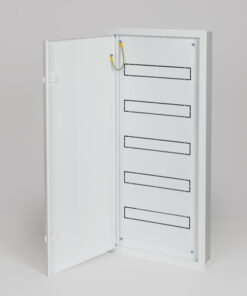 ΠΙΝΑΚΑΣ ΧΩΝΕΥΤΟΣ ΜΕΤΑΛΛΙΚΟΣ 5X16 ΘΕΣΕΩΝ IP30 EUROLAMP – 147-31124