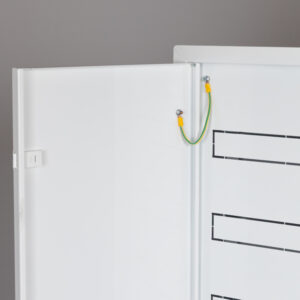 ΠΙΝΑΚΑΣ ΧΩΝΕΥΤΟΣ ΜΕΤΑΛΛΙΚΟΣ 6X16 ΘΕΣΕΩΝ IP30 EUROLAMP – 147-31125