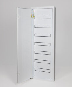 ΠΙΝΑΚΑΣ ΧΩΝΕΥΤΟΣ ΜΕΤΑΛΛΙΚΟΣ 7X16 ΘΕΣΕΩΝ IP30 EUROLAMP – 147-31126