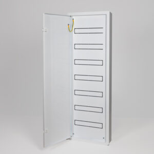 ΠΙΝΑΚΑΣ ΧΩΝΕΥΤΟΣ ΜΕΤΑΛΛΙΚΟΣ 7X16 ΘΕΣΕΩΝ IP30 EUROLAMP – 147-31126