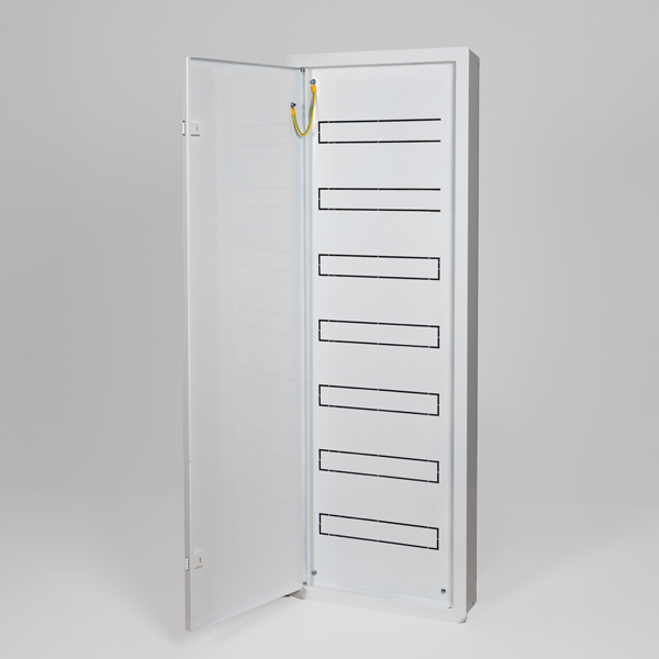 ΠΙΝΑΚΑΣ ΧΩΝΕΥΤΟΣ ΜΕΤΑΛΛΙΚΟΣ 7X16 ΘΕΣΕΩΝ IP30 EUROLAMP – 147-31126