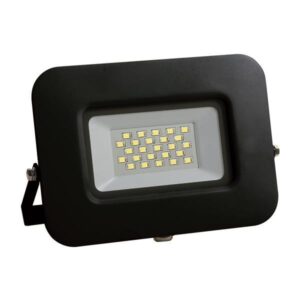ΠΡΟΒΟΛΕΑΣ LED SMD ΒΑΣΗ 360° PLUS 20W ΜΑΥΡΟΣ IP65 4000K PLUS EUROLAMP – 147-69320