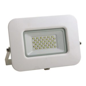 ΠΡΟΒΟΛΕΑΣ LED SMD ΒΑΣΗ 360° PLUS 30W ΛΕΥΚΟΣ IP65 6500K PLUS EUROLAMP – 147-69322