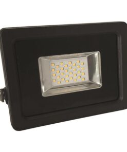 ΠΡΟΒΟΛΕΑΣ LED SMD 20W 12V/24V DC 4000K IP65 ΜΑΥΡΟΣ PLUS EUROLAMP – 147-69381