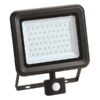ΠΡΟΒΟΛΕΑΣ LED SMD ΜΕ ΠΕΡΙΣΤΡΕΦΟΜΕΝΟ ΑΝΙΧΝΕΥΤΗ ΚΙΝΗΣΗΣ PLUS 50W ΜΑΥΡΟΣ IP44 4000K PLUS EUROLAMP – 147-69643