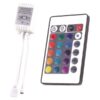 ΑΣΥΡΜΑΤΟ IR CONTROLLER RGB DC 5V/30W 12V/72W 24V/144W EUROLAMP – 147-70601