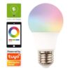 Wi-Fi Έξυπνη LED Λάμπα E27 9W Eurolamp 260° 850lm RGBW – 147-77901