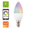 Wi-Fi Έξυπνη LED Λάμπα E14 6W Eurolamp 260° 470lm RGBW – 147-77902