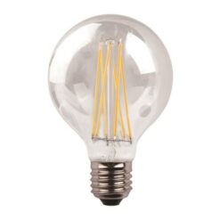 LED Λάμπα E27 G95 Filament 8W Eurolamp 360° 1055lm CRI>90 Θερμό 3000K – 147-78421