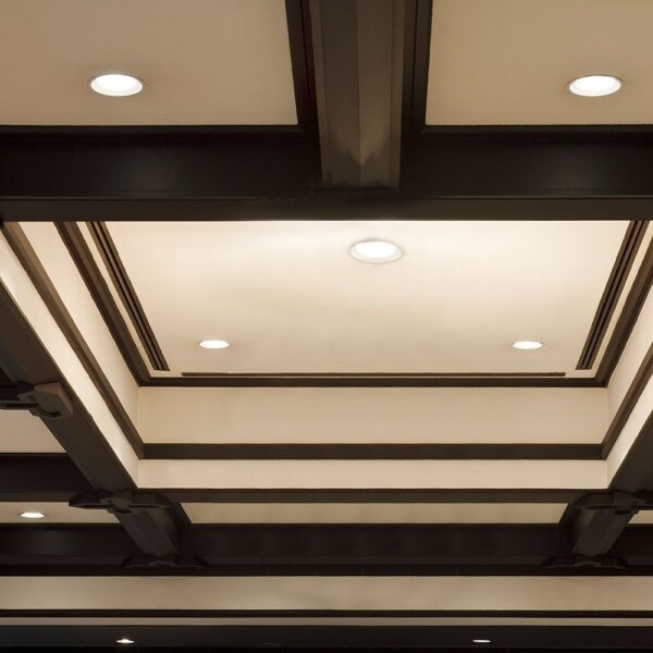 LED φωτιστικό οροφής χωνευτό στρογγυλό Cree LED 35W 4000K Φυσικό λευκό ρυθμιζόμενο CRI>95 V-TAC – 1478