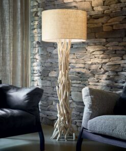 IDEAL LUX Φωτιστικό Δαπέδου DRIFTWOOD 1xE27 Ξύλο – 148939