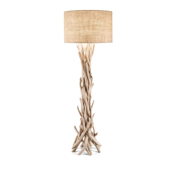 IDEAL LUX Φωτιστικό Δαπέδου DRIFTWOOD 1xE27 Ξύλο - 148939