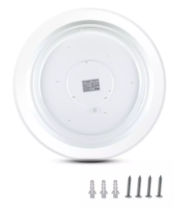 Wi-Fi Πλαφονιέρα LED 60W Smart Home Συμβατή με Amazon Alexa & Google Home V-TAC με Χειριστήριο 2700K-6400K – 1498