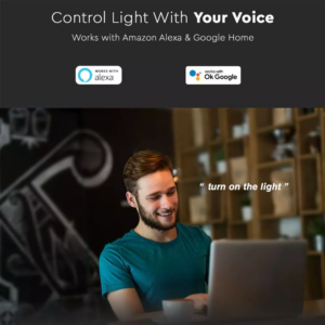 Wi-Fi Πλαφονιέρα LED 60W Smart Home Συμβατή με Amazon Alexa & Google Home V-TAC με Χειριστήριο 2700K-6400K – 1498