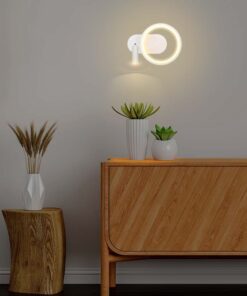 Απλίκα Κρεβατιού LED 14W με Αναγνώστη Λευκό V-TAC Θερμό Λευκό 3000K – 14983