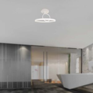 LED φωτιστικό οροφής Designer 37W 4000Κ φυσικό λευκό με λευκό σώμα V-TAC – 14985