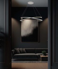 LED κρεμαστό φωτιστικό οροφής Designer 48W 4000K φυσικό λευκό με λευκό σώμα dimmable V-TAC – 14987