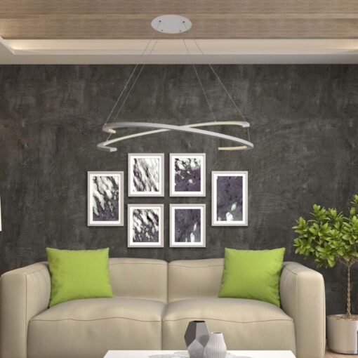 LED κρεμαστό φωτιστικό οροφής Designer 48W 4000K φυσικό λευκό με λευκό σώμα dimmable V-TAC – 14987