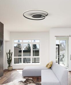 LED φωτιστικό οροφής Designer 48W 3000K θερμό λευκό με μαύρο σώμα dimmable V-TAC – 14990