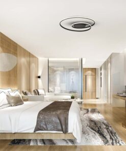 LED φωτιστικό οροφής Designer 48W 3000K θερμό λευκό με μαύρο σώμα dimmable V-TAC – 14990