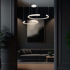 LED κρεμαστό φωτιστικό οροφής Designer 48W 4000K φυσικό λευκό με λευκό σώμα dimmable V-TAC – 14993