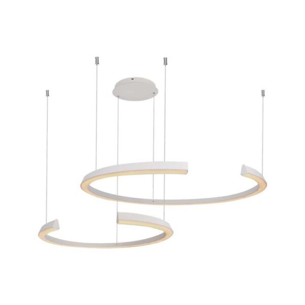 LED κρεμαστό φωτιστικό οροφής Designer 48W 4000K φυσικό λευκό με λευκό σώμα dimmable V-TAC - 14993