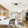 LED φωτιστικό οροφής Designer 38W 3000Κ θερμό λευκό με μαύρο σώμα V-TAC – 14994