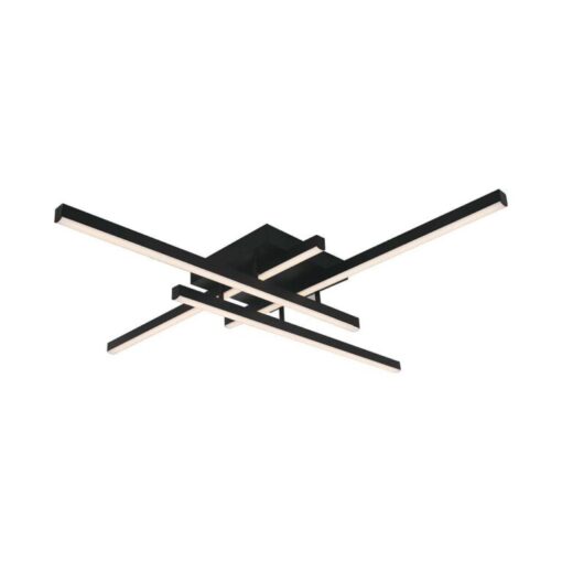 LED φωτιστικό οροφής Designer 38W 3000Κ θερμό λευκό με μαύρο σώμα V-TAC – 14994