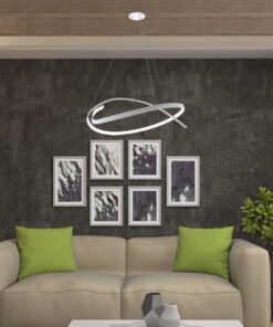 LED κρεμαστό φωτιστικό οροφής Designer 48W 3000K θερμό λευκό με λευκό σώμα dimmable V-TAC – 14996