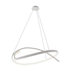 LED κρεμαστό φωτιστικό οροφής Designer 48W 3000K θερμό λευκό με λευκό σώμα dimmable V-TAC – 14996