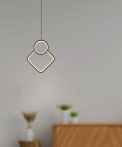 Κρεμαστό LED Φωτιστικό 12W Μαύρο V-TAC 1280lm Φυσικό Λευκό 4000K – 14998