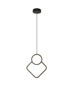 Κρεμαστό LED Φωτιστικό 12W Μαύρο V-TAC 1280lm Φυσικό Λευκό 4000K – 14998