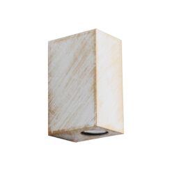 SPOT UP-DOWN C-042 WHITE-BRONZE 2L ΠΛΑΣΤΙΚΟ Heronia – 15-0214