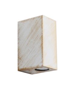 SPOT UP-DOWN C-042 WHITE-BRONZE 2L ΠΛΑΣΤΙΚΟ Heronia – 15-0214
