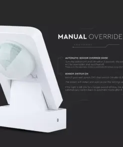 Ανιχνευτής κίνησης/παρουσίας Infrared Max 1000W Λευκός V-TAC – 1500