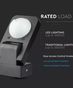 Ανιχνευτής κίνησης/παρουσίας Infrared Max 1000W Μαύρος V-TAC – 15011