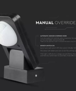 Ανιχνευτής κίνησης/παρουσίας Infrared Max 1000W Μαύρος V-TAC – 15011